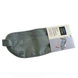 NWT Open Story RFID Travel Belt Wallet